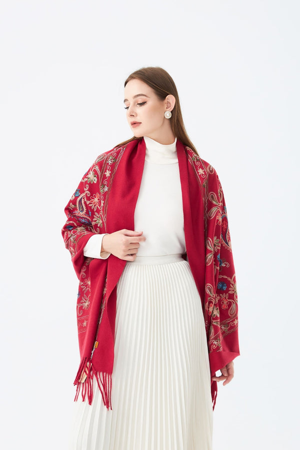 Embroided Pashmina Scarf SC-05