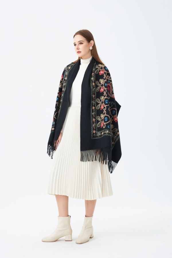 Embroided Pashmina Scarf SC-05