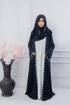 Black & White Grace Abaya