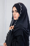 Black & White Grace Abaya