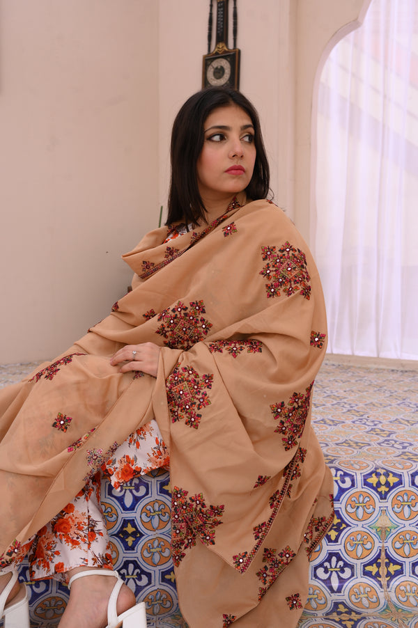 Premium Swiss Lawn Shawl