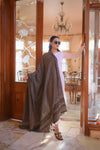 Turkish Cashmere Wool Shawl - Brown
