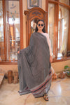 Turkish Cashmere Wool Shawl - Grey