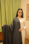 Turkish Cashmere Wool Shawl -Black