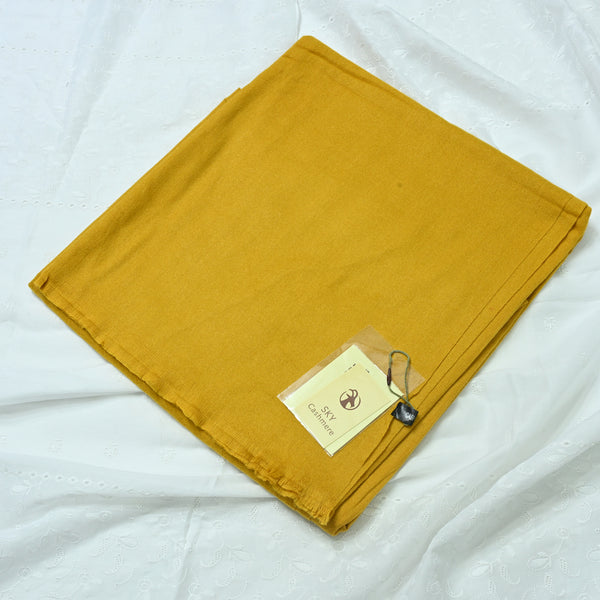 Plain Wool Shawl-