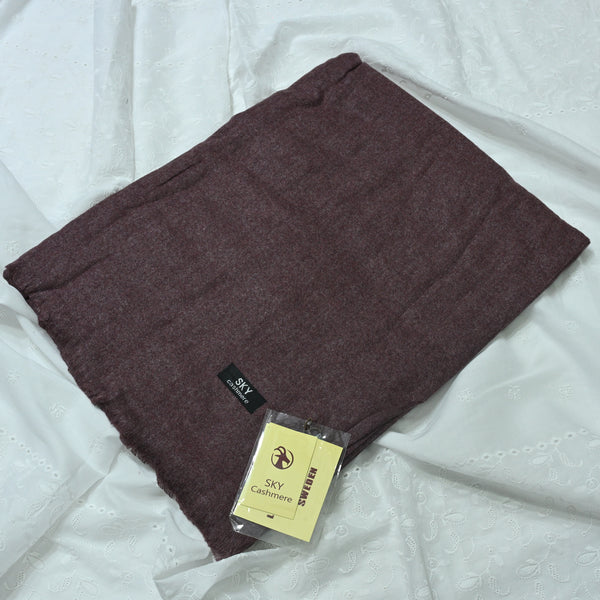 Plain Wool Shawl-
