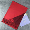 Sky Two tone Stole - Red & Maroon