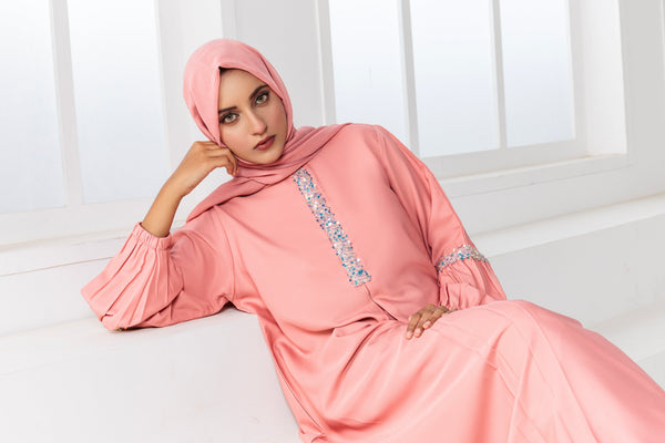 Lamis Abaya with Hijab