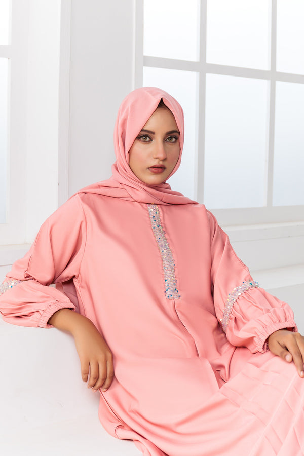 Lamis Abaya with Hijab