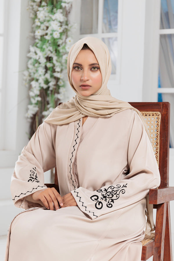Latifa Abaya with Hijab