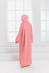 Modern Modest Wear: Open Abaya with Hijab
