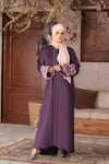 LILAC ABAYA WITH HIJAB