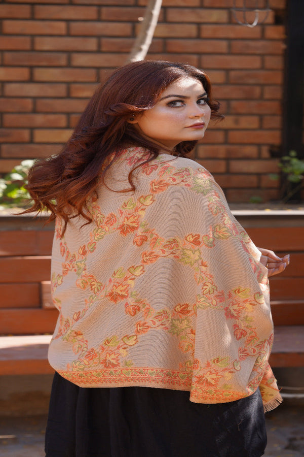 Kani Allure Stole - Beige