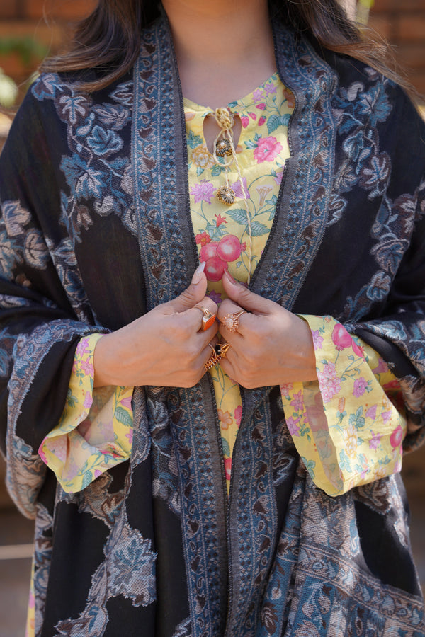 Kani Allure Stole - Blue