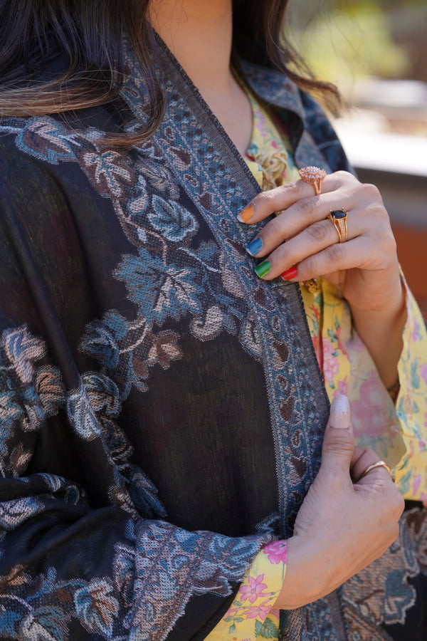Kani Allure Stole - Blue