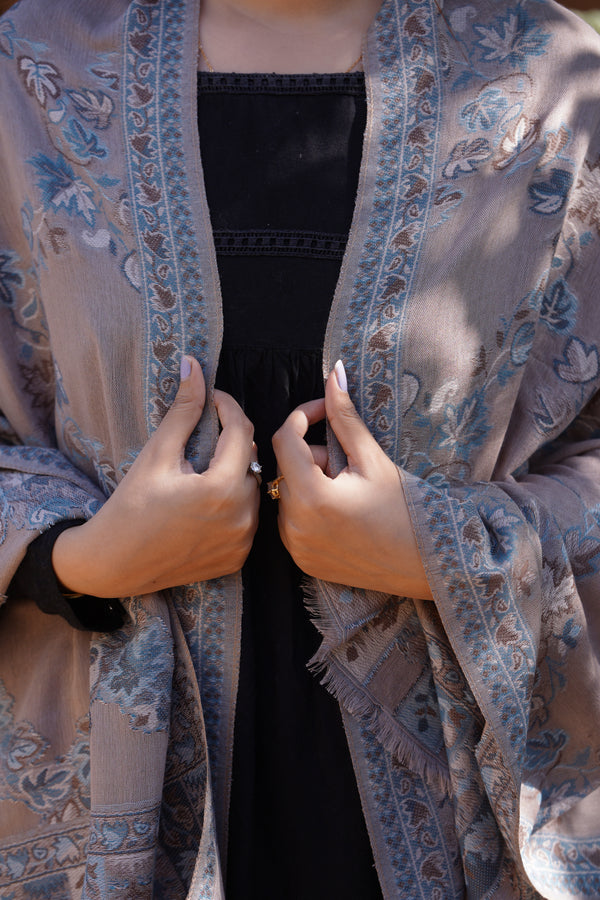 Kani Allure Stole - Grey