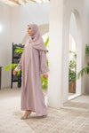 LACE SLEEVEABAYA WITH HIJAB