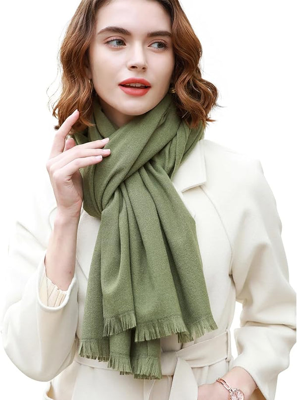 Warm Wool Stole - Pista
