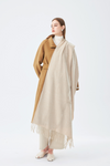 Premium Wool Stole - Beige