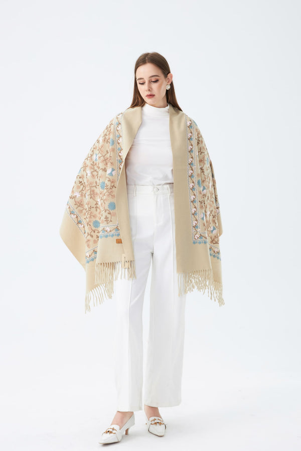 Embroided Pashmina Scarf SC-02