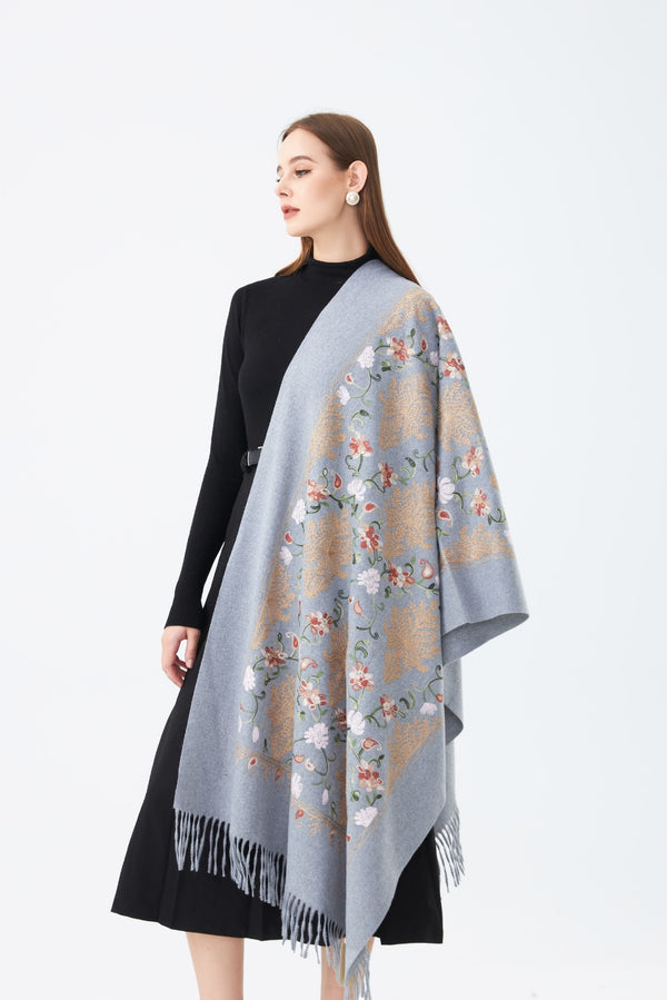 Embroided Pashmina Scarf SC-04