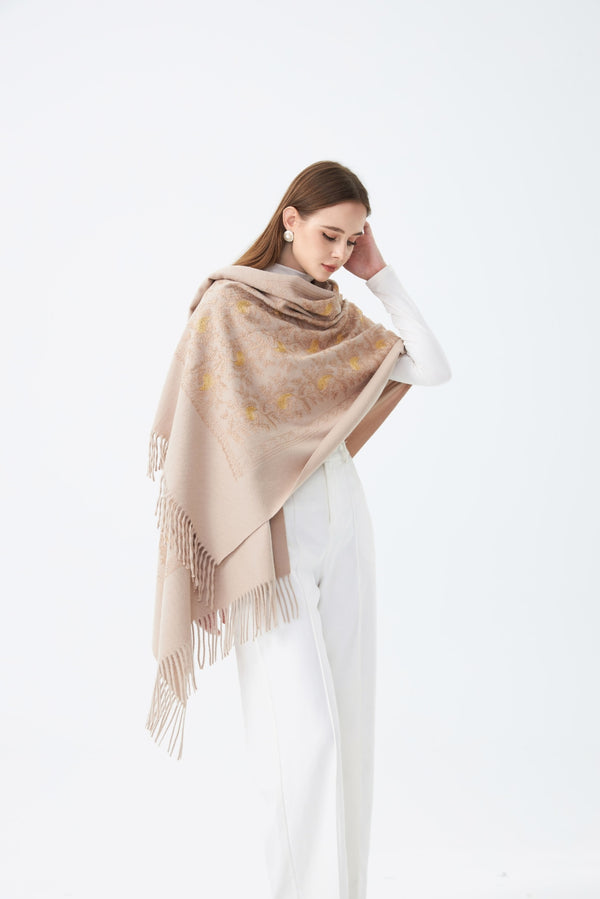 Embroided Pashmina Scarf SC-06