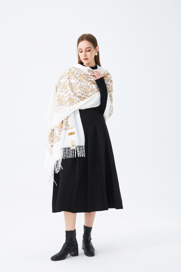 Embroided Pashmina Scarf SC-06