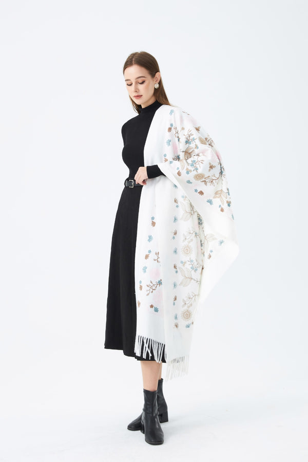 Embroided Pashmina Scarf SC-07