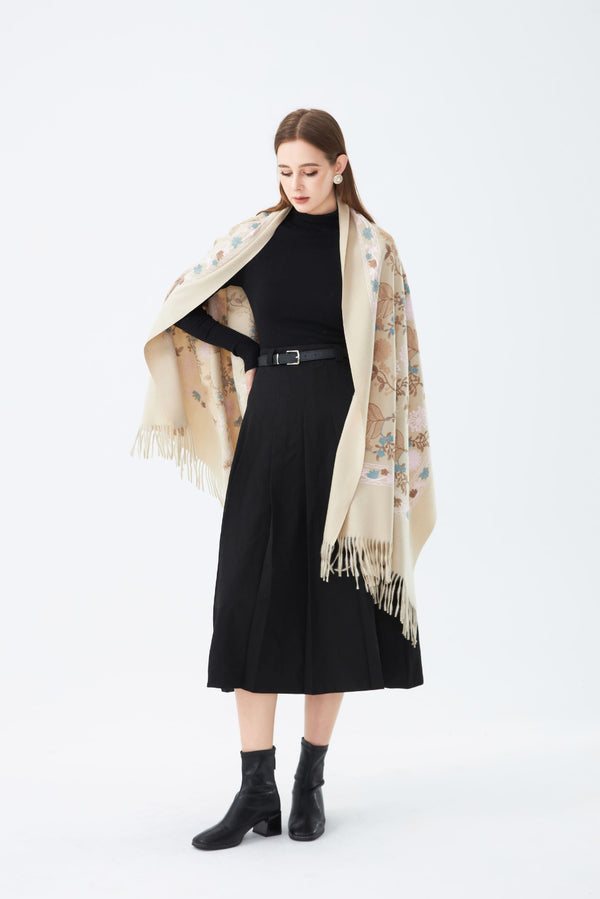 Embroided Pashmina Scarf SC-07