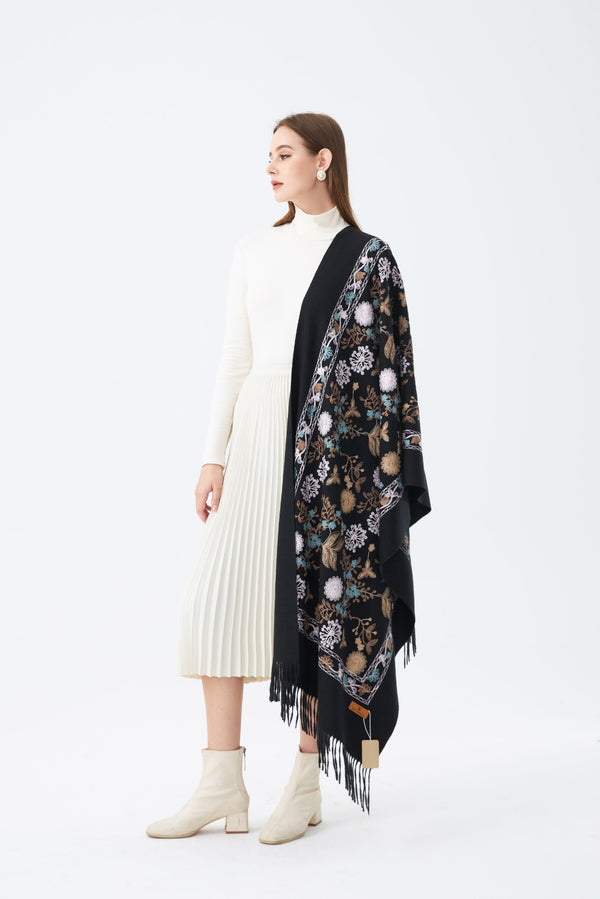 Embroided Pashmina Scarf SC-07