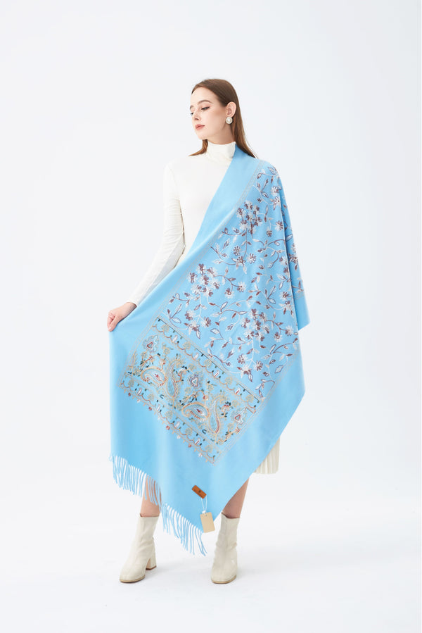 Embroided Pashmina Scarf SC-01
