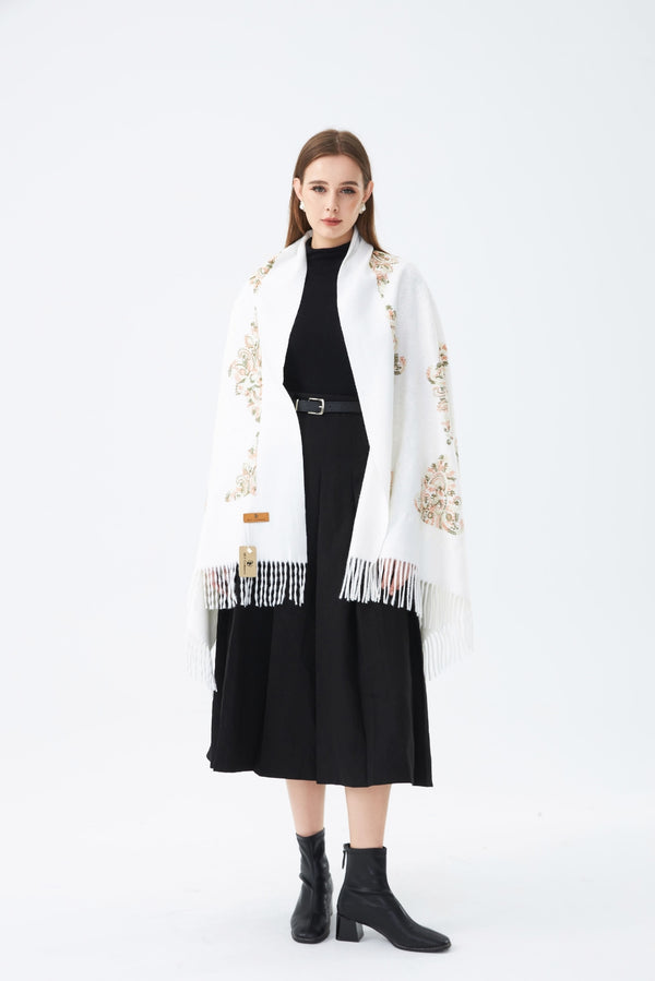 Embroided Pashmina Scarf SC-03