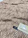 Leaf Wool Shawl - Beige