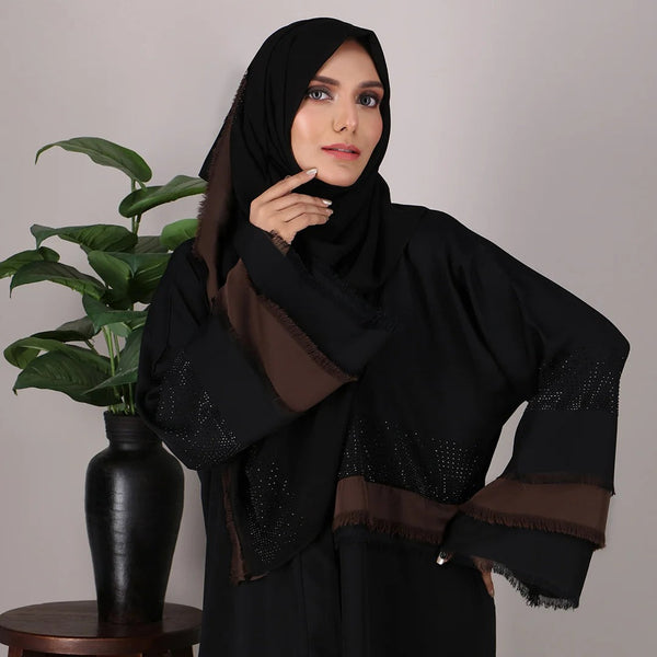Classic Black Grace Abaya with Hijab