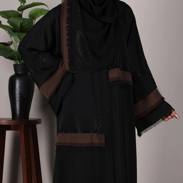 Classic Black Grace Abaya with Hijab
