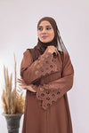 BAHAR Cutwork ABAYAwith hijab