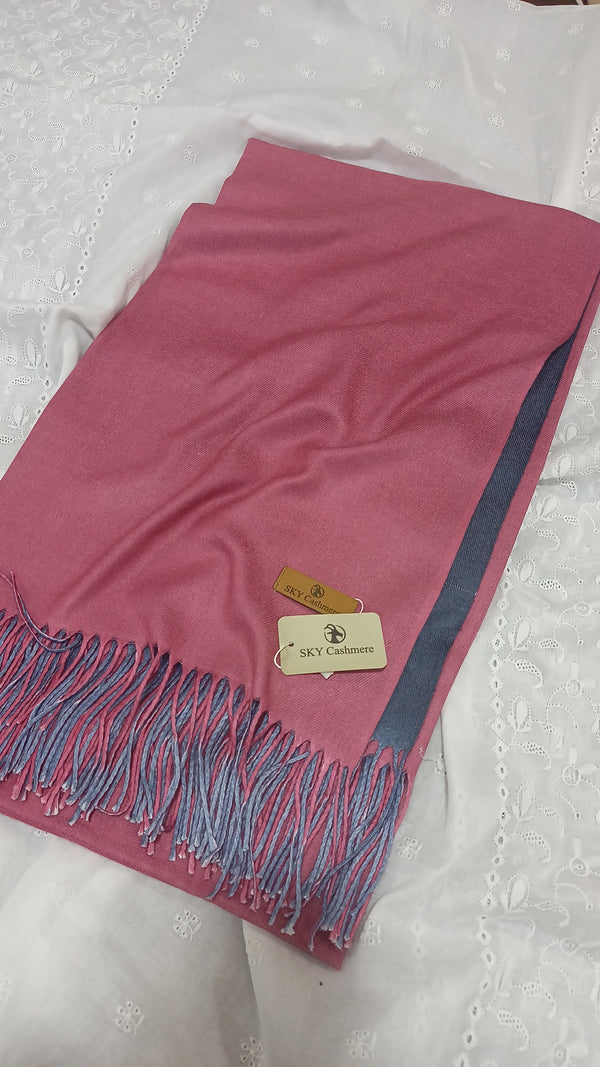 Two tone shawl - P/B