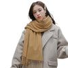 Premium Wool Stole Brown