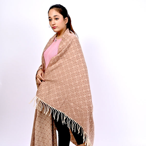 Box Attire Design Pure Wool Shawl