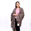 Cross Check Elite Design Pure Wool Shawl