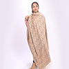 Leaf Wool Shawl - Golden