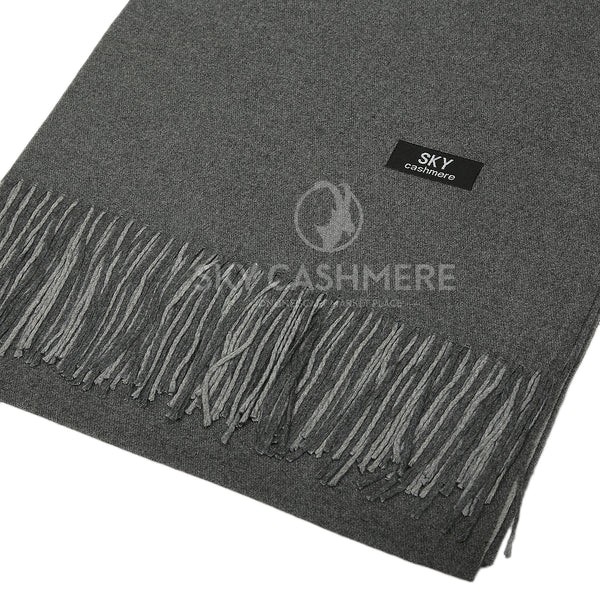 Sky Twotone Stole- Dark Grey