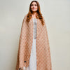 Pure Woolen Brown Shawl/Soller