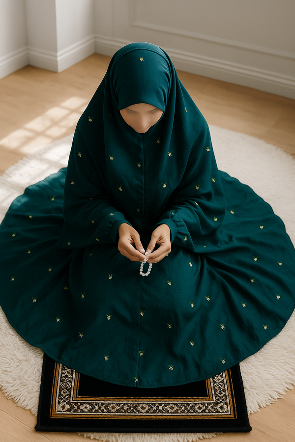EMBROIDERED NAMAZ CHADDAR