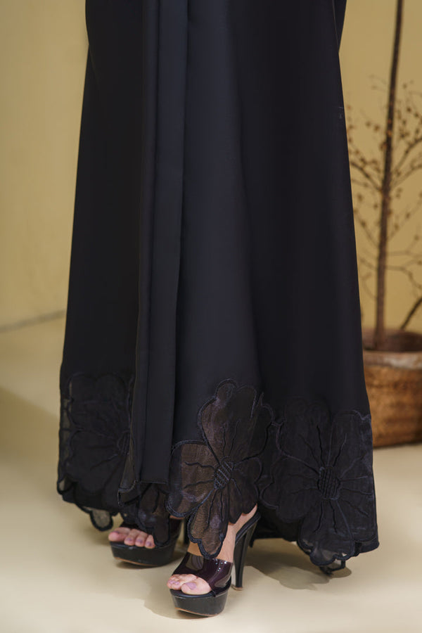 Black Celestial Abaya