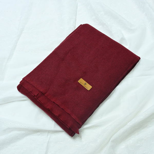 Plain Wool Shawl-4