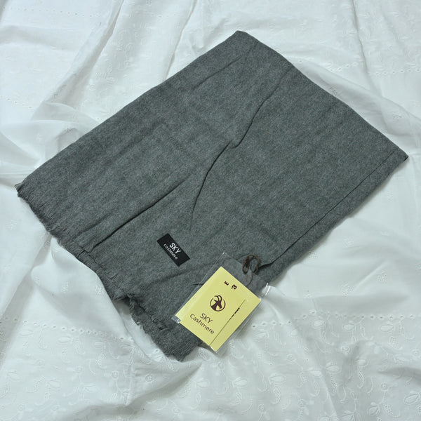 Plain Wool Shawl-