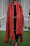 Kani shawl - Britght Red