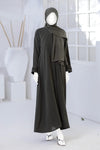 Dark Allure Abaya