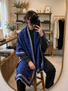 Wool Velvet Shine Stole